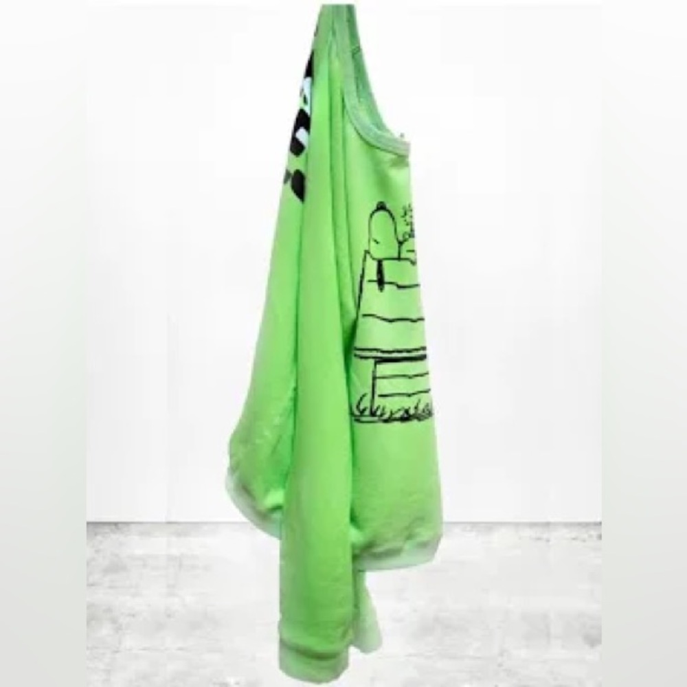FREECITY snoopy sweatshirt large